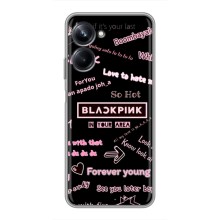 Чехол с музыкальной группой для Realme 10 Pro (BLACKPINK)