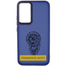 Накладка Oprint Скандинавия Black для Realme 10 4G – Navy Blue