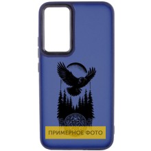 Накладка Oprint Скандинавия Black для Realme 10 4G – Navy Blue