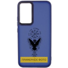 Накладка Oprint Скандинавия Black для Realme 10 4G – Navy Blue