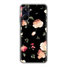 Чохли з квітами для Realme 10 (VPrint) (Трояндочки)