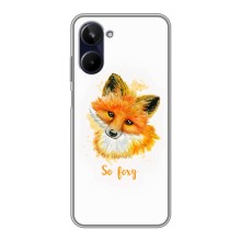 Чохли з картинкою Лисичка для Realme 10 (VPrint) (Дівчинка Лиса)