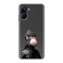 Чохли з Мавпами NFT для Realme 10 (AlphaPrint) (стильна мавпа NFT)