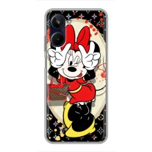 Чехол Disney Mouse Realme 10 (PREMIUMPrint) (Минни peace)