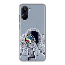 Чохол NASA для Realme 10 (AlphaPrint) (Космонавт фото)