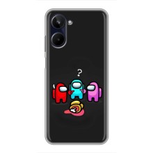 Чохли Амонг Ас для Realme 10 (AlphaPrint) (Імпостер)