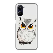 Чохол з пташками на Realme 10 (VPrint) (Мила Сова)