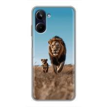 Чехол Король лев на Реалми 10 – Мусафа и Симба
