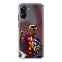Чехол с футболистом Ламин Ямаль Realme 10