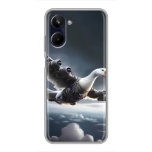Чохол з мемом Тралалело тралала на Realme 10 (Бомбардіні гусіні)