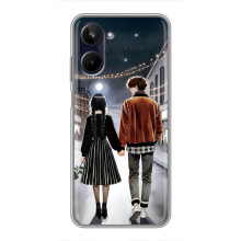 Чехол с дизайном Венздей 2 на Realme 10 – Уэнсдей и Тайлер