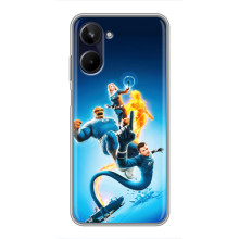 Чохол з принтом Фантастична четвірка для Realme 10 – Фантастична 4-ка