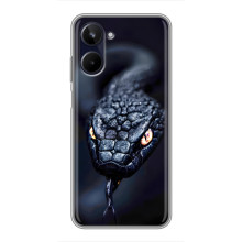 Чехол с картинкой «Хищники» для Realme 10 – Змея