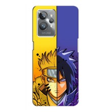 Купить Чехлы на телефон с принтом Anime для Реалми 10 (Naruto Vs Sasuke)