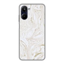 Мраморний чехол на Realme 10 (VPrint) (Білий мрамор)