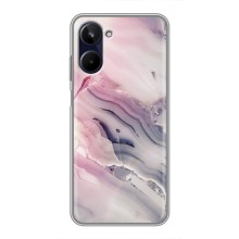 Мраморний чехол на Realme 10 (VPrint) (Пурпурний Мрамор)