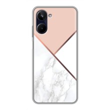 Мраморний чехол на Realme 10 (VPrint) (Тройний мрамор)