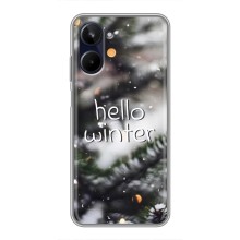 Новогодние, Праздничные Чехлы для Realme 10 - 2024 год (Hello winter)