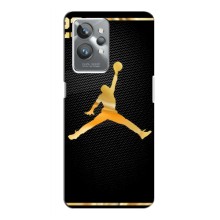 Силиконовый Чехол Nike Air Jordan на Реалми 10 (Джордан 23)