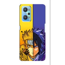 Купить Чехлы на телефон с принтом Anime для Реалми 10i (Naruto Vs Sasuke)