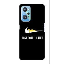 Силиконовый Чехол на Realme 10i с картинкой Nike (Later)