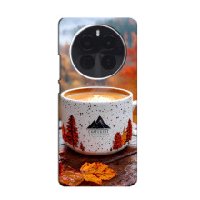 Чехол с уникальным дизайном «Осень с кофе» для RealMe 11 5G – Кофе на природе