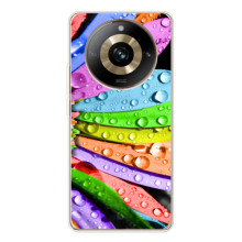 Чехлы (ART) Цветы на Realme 11 Pro 5G (VPrint) (Семицветик)