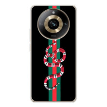 Чехлы Бренд GUCCI для Realme 11 Pro 5G – Змей Гуччи