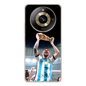 Чохли Лео Мессі Аргентина для Realme 11 Pro 5G – Щасливий Мессі