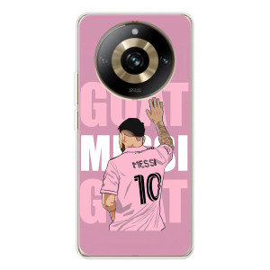 Чехлы Лео Месси в Майами на Realme 11 Pro 5G – GOAT MESSI