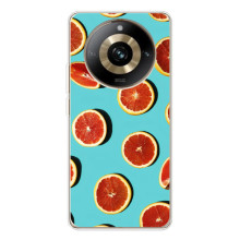 Чехлы с Фруктами для Realme 11 Pro 5G (VPrint) (Грейпфрут)