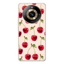 Чехлы с Фруктами для Realme 11 Pro 5G (VPrint) (Вишня)