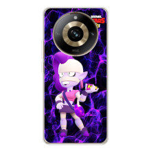 Чехлы Brawl Stars для Realme 11 Pro 5G (AlphaPrint) (Эмз Бравл Старс)