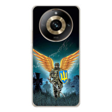 Чехлы с картинкой ЗСУ для Realme 11 Pro 5G (AlphaPrint) (Солдат ЗСУ)