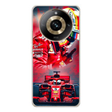 Чехлы с Машинами на 11 Про 5Джи (VPrint) (Гонщик)