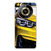 Чехлы с Машинами на 11 Про 5Джи (VPrint) (Желтая машина)
