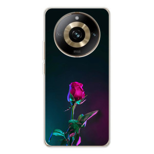 Чехлы с принтом Розочки для Realme 11 Pro 5G – Ночная роза