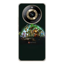 Чехлы с тематикой Киберспорт для Realme 11 Pro 5G (VPrint) (DOTA 2)