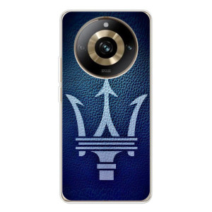 Чехлы с тематикой "Крутые машины" на Realme 11 Pro 5G – Лого Maserati