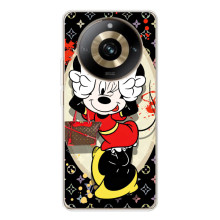 Чехол Disney Mouse Realme 11 Pro 5G (PREMIUMPrint) (Минни peace)