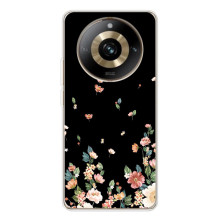 Чехол для 11 Про 5Джи - с принтом (Дизайнерские) (AlphaPrint) (Маленькие цветы)