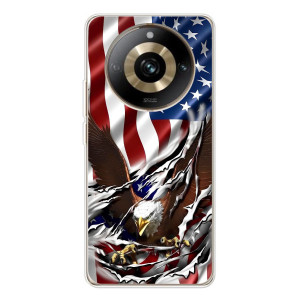 Чохол Прапор USA для Realme 11 Pro 5G – Прапор USA