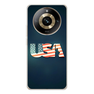 Чохол Прапор USA для Realme 11 Pro 5G – USA