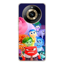 Чехол Головоломка для Realme 11 Pro 5G - (AlphaPrint) (Герои головоломки)