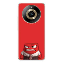 Чехол Головоломка для Realme 11 Pro 5G - (AlphaPrint) (Гнев)