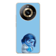 Чехол Головоломка для Realme 11 Pro 5G - (AlphaPrint) (Печаль)