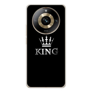 Чехол (Корона на чёрном фоне) для 11 Про 5G – KING