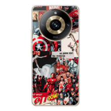 Чехол МАРВЕЛ для 11 Про 5Джи (AlphaPrint) (Марвел Комикс)