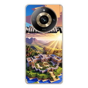 Чехол майнкрафт для Realme 11 Pro 5G – MINECRAFT