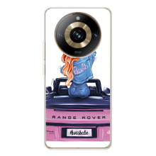 Чехол с печатью для Realme 11 Pro 5G - (Мода) (AlphaPrint) – На машине